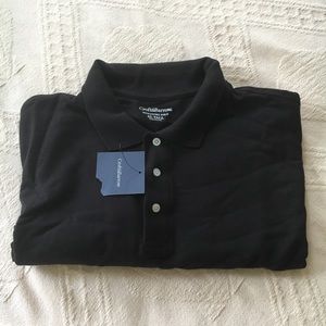 Men’s XL-Tall Black Polo